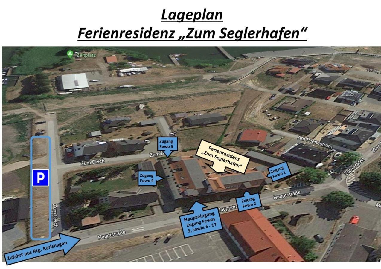 Апартаменти Residenz Zum Seglerhafen-St Пенемюнде Екстер'єр фото